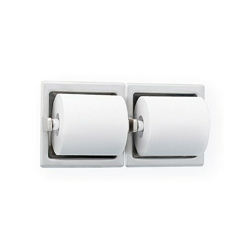 Bradley 5124-000000 Toilet Tissue Disp, Rec, Dual